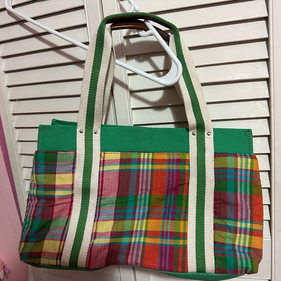 Plaid Tommy Hilfiger bag multi color - Picture 2 of 4